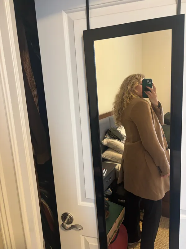 Uniqlo wool/cashmere coat  - Image 2