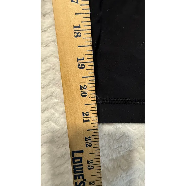 Lululemon Align High-Rise Crop 21 Black Nulu Yoga Leggings W6AS8S Womens 4 - Image 5