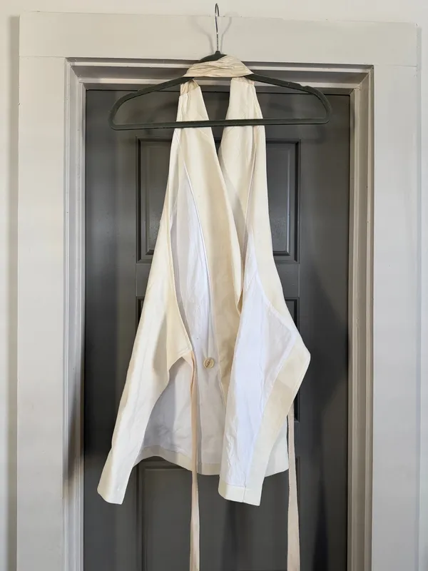 Plan C Blazer Top White Size L - Image 3
