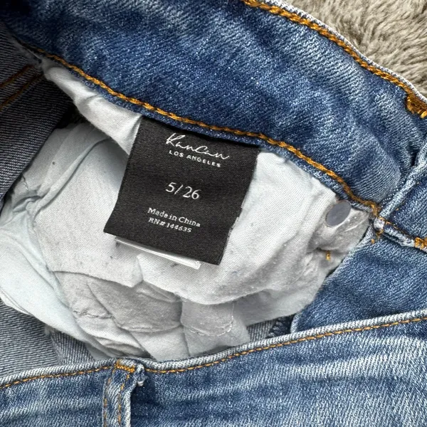 Kancan Denim Jeans Distressed Women's 5/26 - Image 6