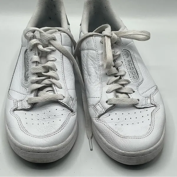 Adidas Continental 80’s Sneaker Size 9.5 White Silver Style EE8925 - Image 6