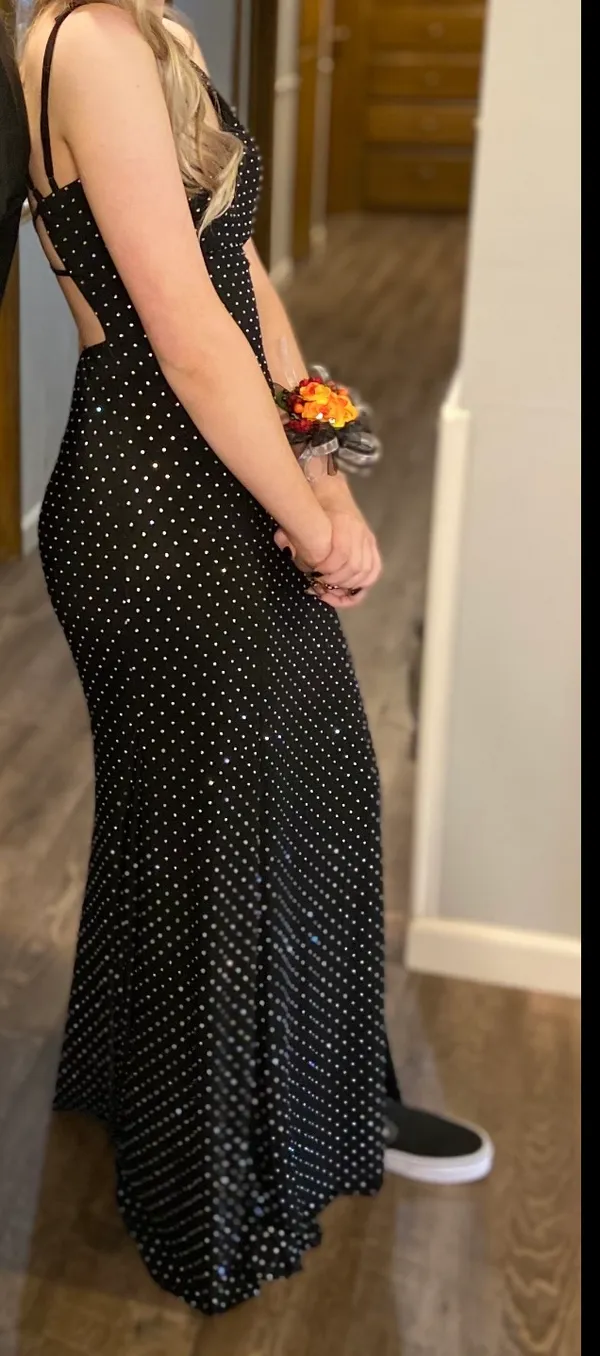 Windsor Rhinestone Prom Dress - Image 2
