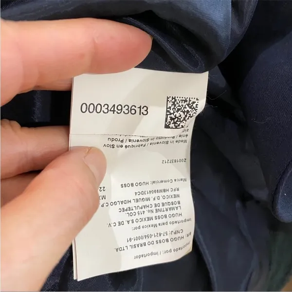 BOSS-Hugo Boss fundamental Wool navy suit blazer - Image 12