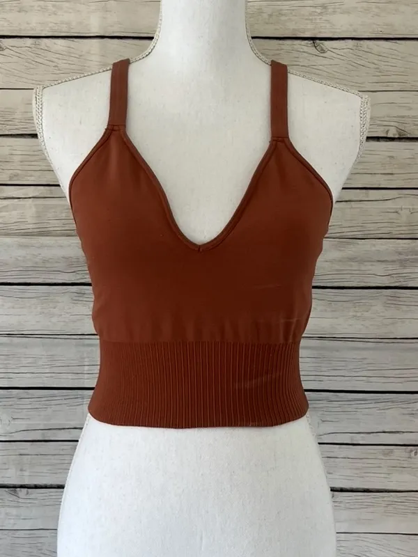 FP Movement Free People Good Karma Crop Tank Size M/L - Image 4