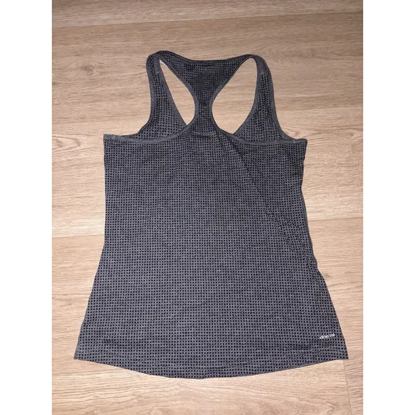 Adidas Women's Grey Racerback Size Medium - Image 3