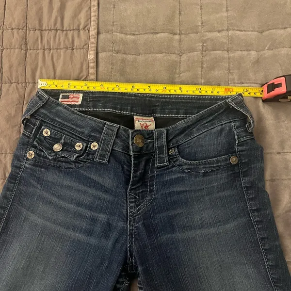 Midrise True Religion Skinny Jeans - Image 3