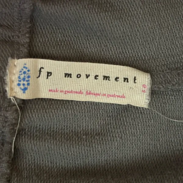 Free People‎ Movement Gray Elastic Waist Jogger Pants Size Small - Image 5