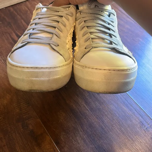 P448 Thea Overload Low Leather Trainers - Image 7