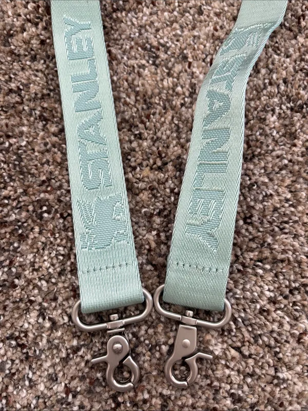 Stanley Mint Green Removable Shoulder Strap with Silver Hardware - Image 2