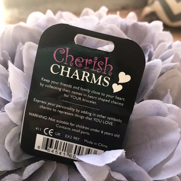 Cherish Charms My Pony's Name Is... Horse‎ Charm Pink For Bracelet - Image 3