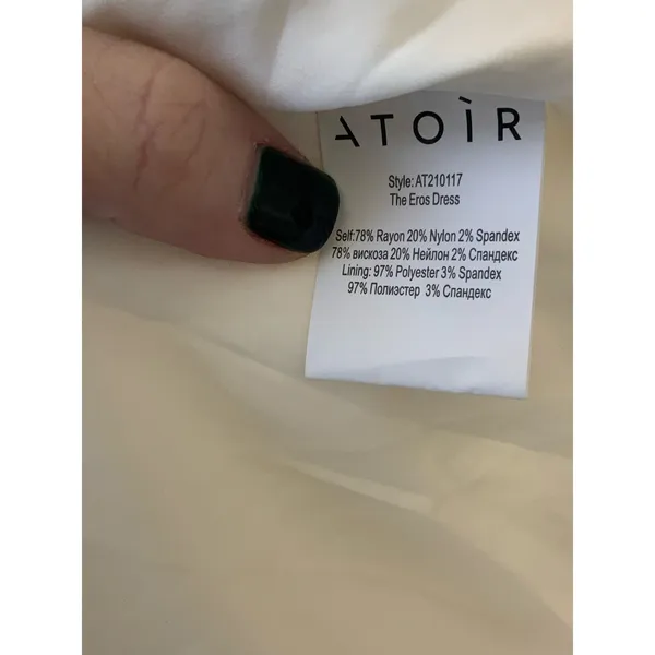 ATOIR Eros Dress NWOT Maxi smocked‎ size 6 - Image 11