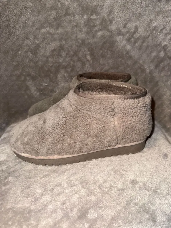 Steve Madden Faux Shearling Ankle Boots Size 7.5 - Image 4