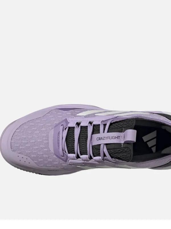 NWT $140 adidas Crazyflight 6 Indoor Volleyball Purple Sneakers Athletic Shoes - Image 6