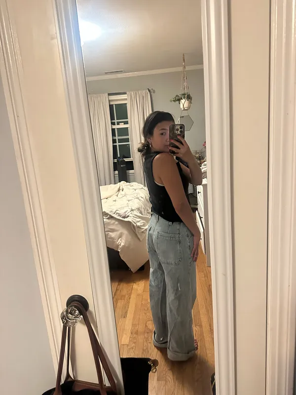 Free People We The Free Palmer Cuffed Jeans - Image 6