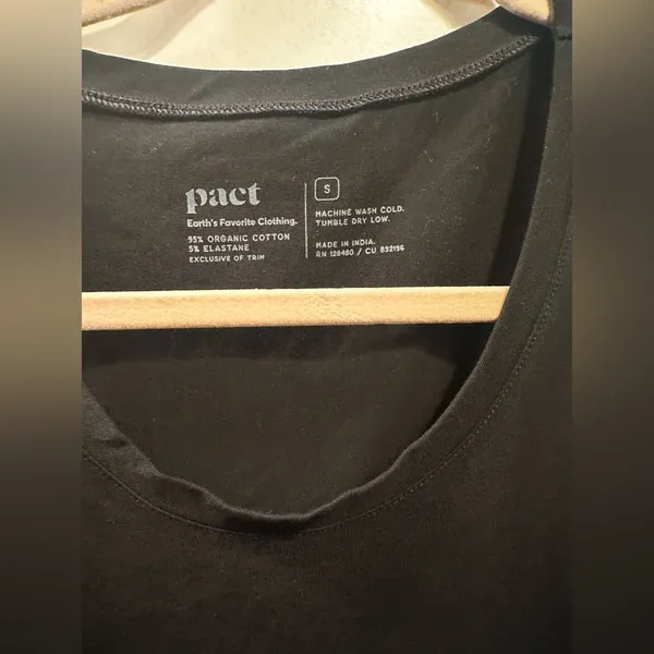 NWOT Pact Organic Luxe Stretch Jersey Tank - Image 8