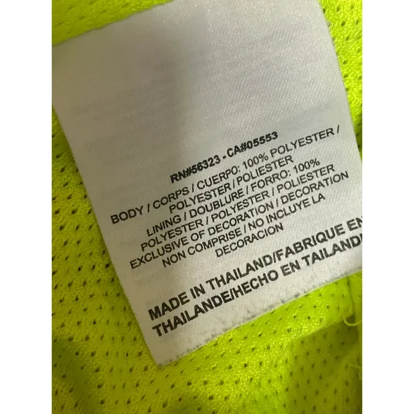 Nike Dri-FIT Mesh Women's Neon Yoga Gym Athletic Activewear Running Shorts Sz M - Image 6