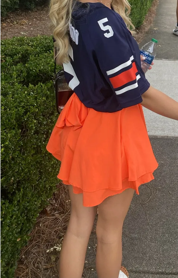 Orange dress/ romper - Image 7