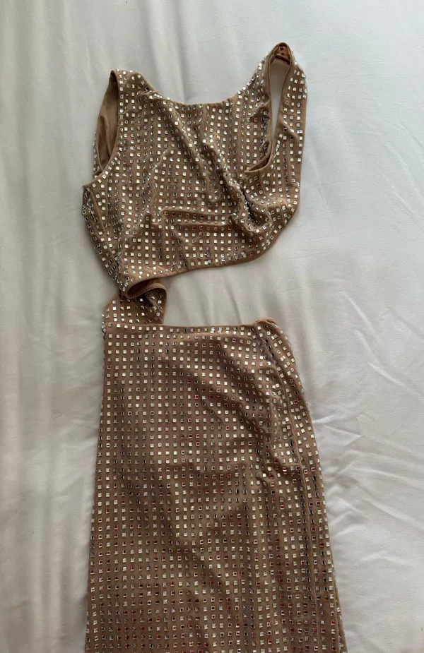 White Fox Boutique Embellished Dress - Image 4