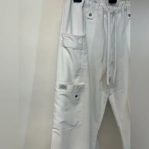 NWT Dickies White Wide Leg Women's Pants - Image 6