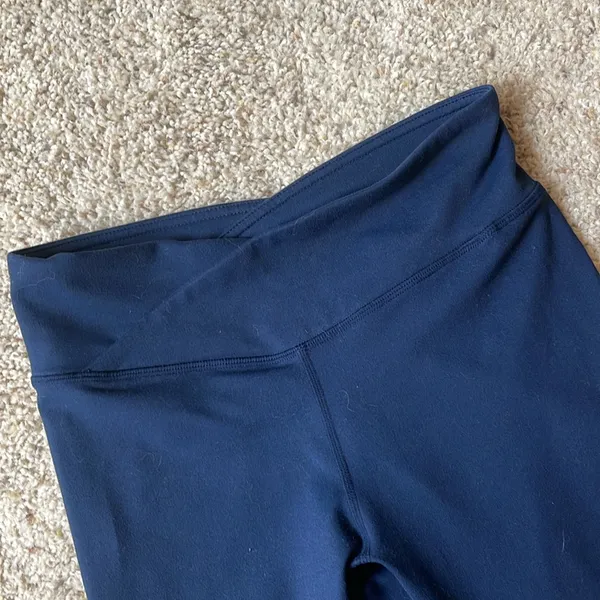 Fabletics navy blue yoga pants size xs #54 - Image 2