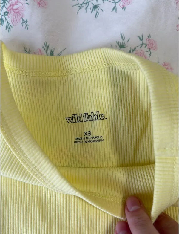 Wild Fable Cropped Tank Top - Image 2