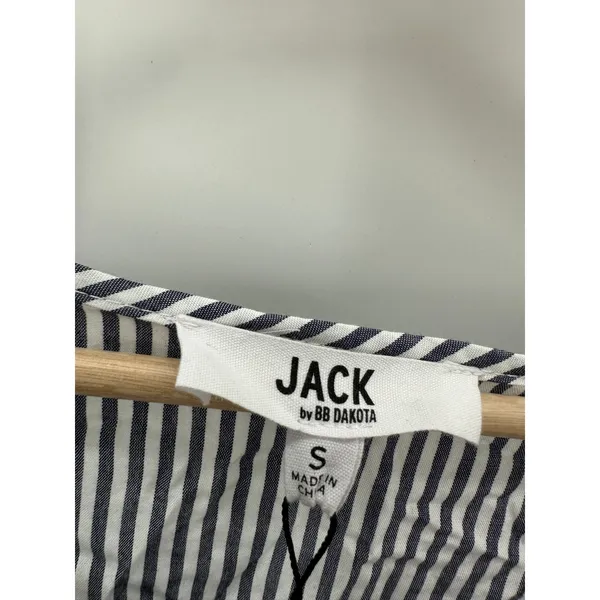 Jack BB Dakota Womens‎ Blue Striped Smocked Dress Size S NWT Cosplay Sailor - Image 6