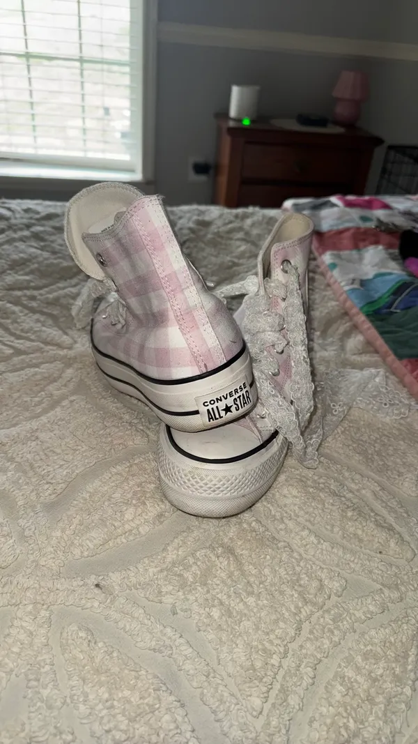 Pink Converse High-Top Platform - Image 2