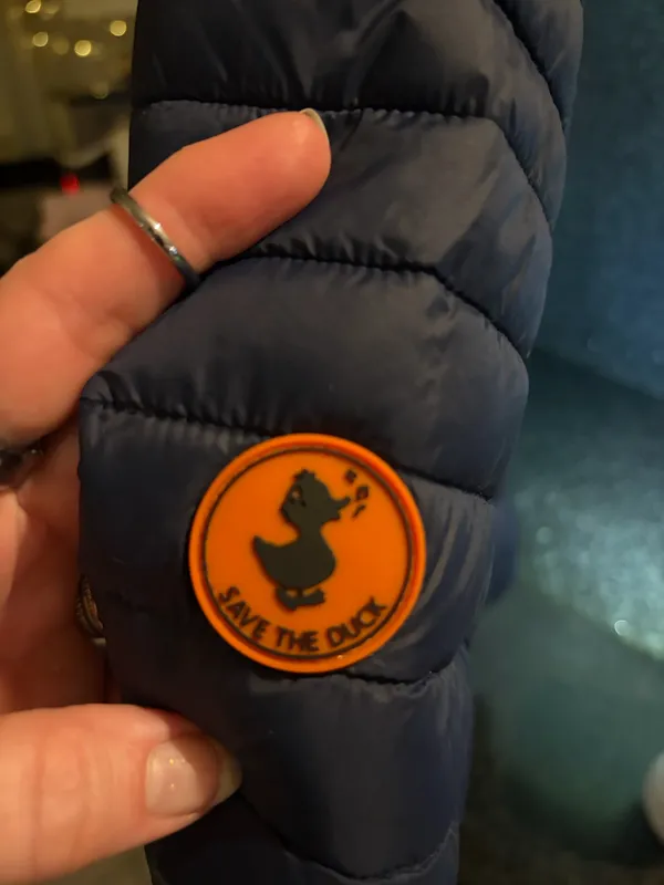 Save the duck Navy puffer vest L - Image 5