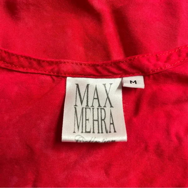Imperfect vacation dress Max Mehra medium sleeveless tropical mini dress resort‎ - Image 14