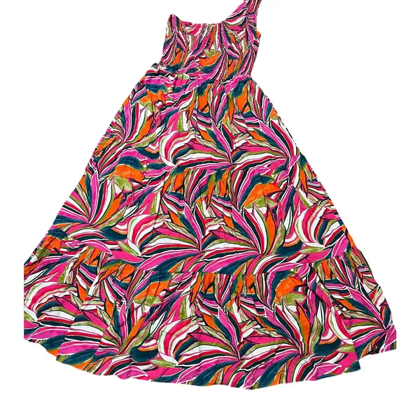 Abel the Label Anthropologie Kelissa One-Shoulder Maxi Dress Medium - Image 2