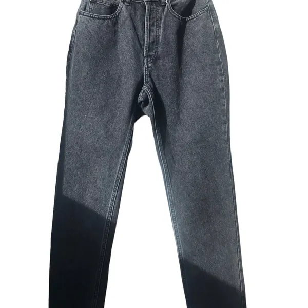 Everlane vintage inspired 90’s cheeky jean washed black size 24 cropped - Image 3