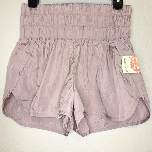 NWT Free People Movement The Way Home Mauve Running Shorts Size M - Image 3
