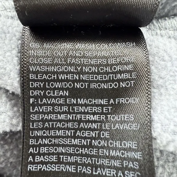 THE NORTH FACE M Fleece Glacier 1/4 Zip Sweater‎ Spell Out Logo Lightweight - Image 6