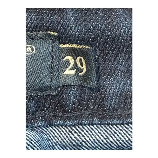 Raven Denim Custom Fit Jeans Womens 29 Dark‎ Blue Straight Leg Made in USA - Image 9