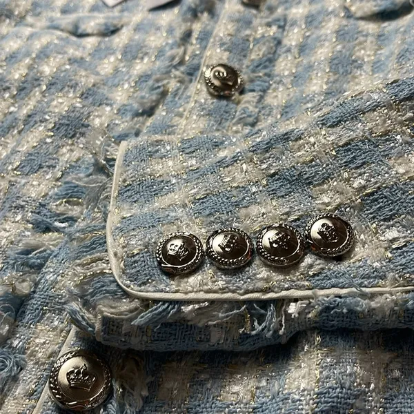 Walter Baker Callista Tweed Jacket Size Small - Image 14