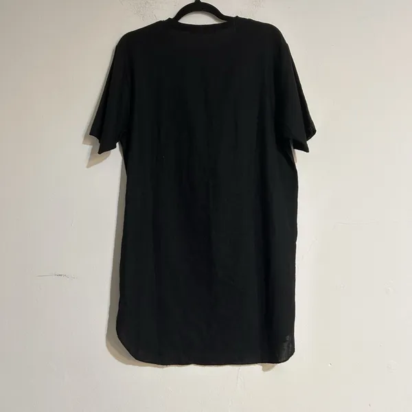 La Haine Inside Us Short Sleeve Viscose Linen Button Tunic Medium Lagenlook - Image 6