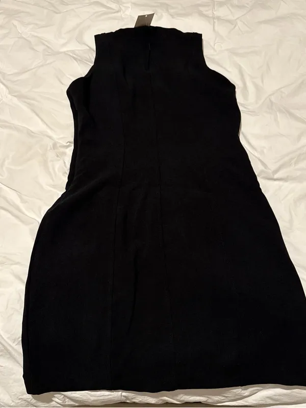 a new day Black Sleeveless Midi Shift Dress - Image 3