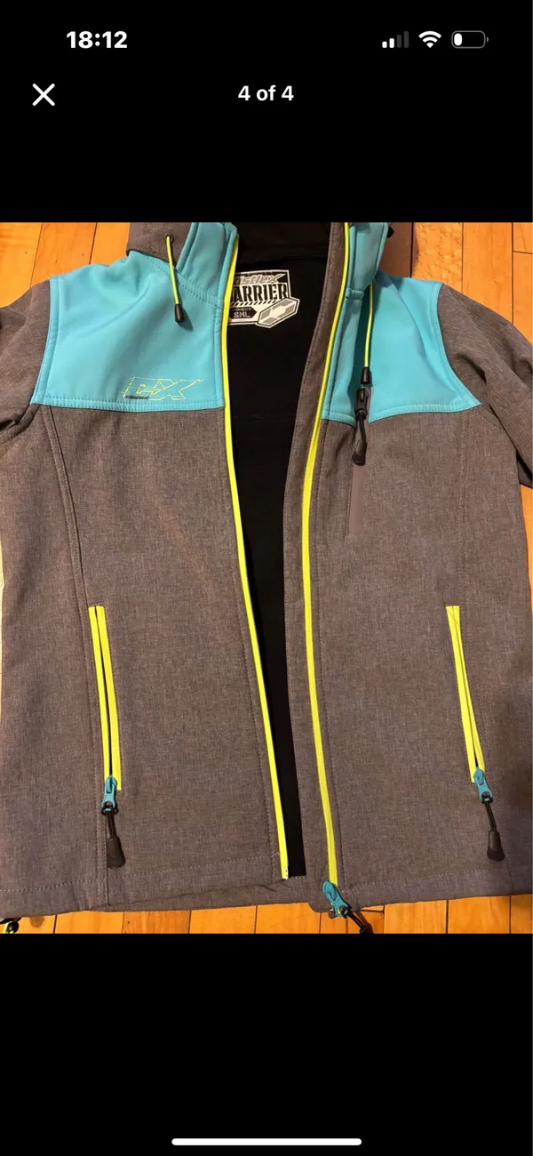 Castle X Jacket Gray - Image 3