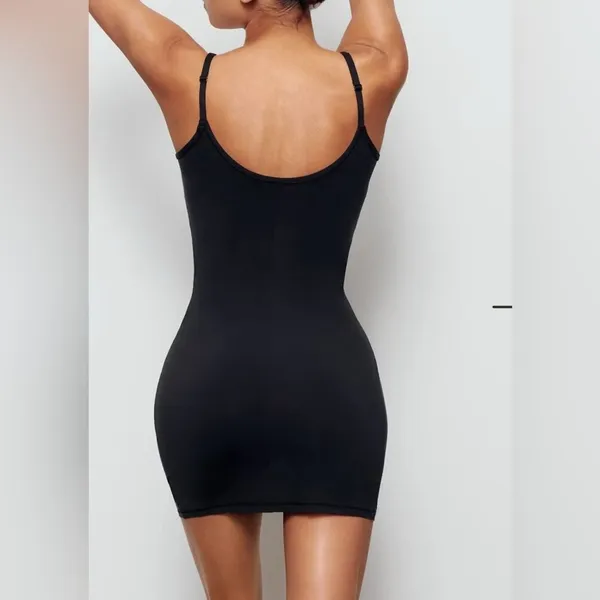 SKIMS‎ Fits Everybody Slip Dress – Onyx – Size S – NWT - Image 2