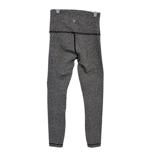 Lululemon Wunder Under size 2 Houndstooth Leggings 7/8 lenght - Image 2