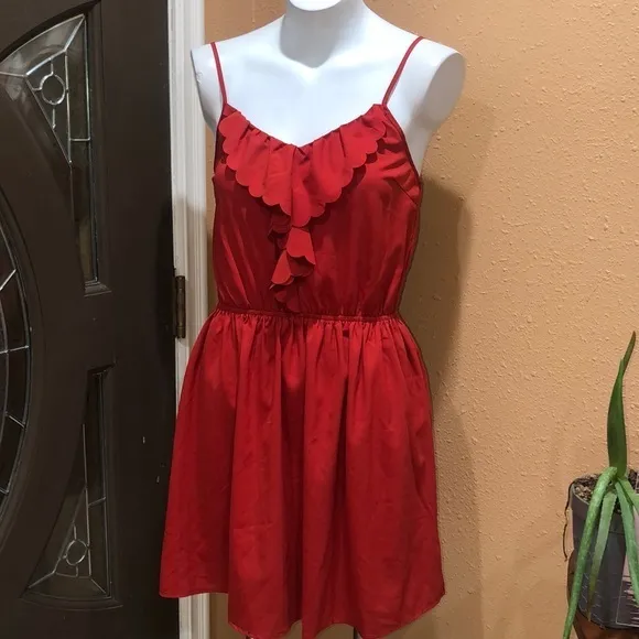Doe & Rae burnt orange dress - Image 2
