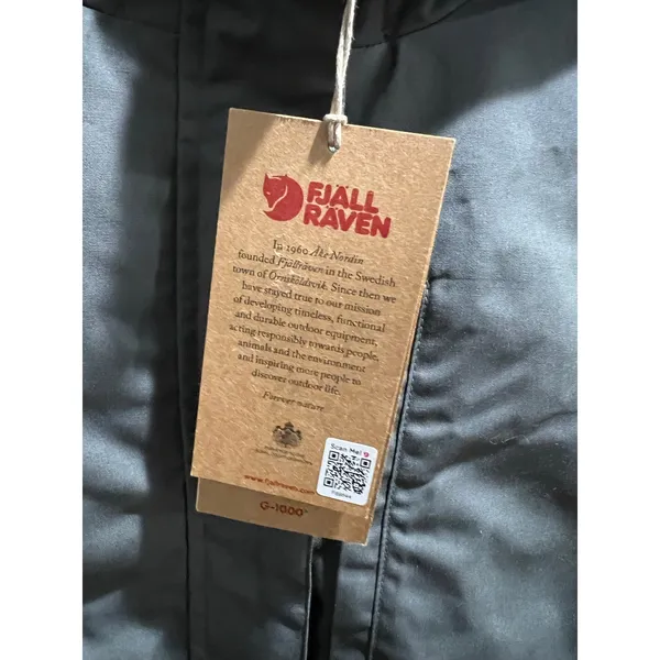 Fjällräven Kiruna Padded Parka Women’s L Basalt G-1000 Hooded Coat NWT 89644 - Image 10