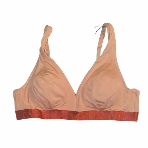 Emporio Armani Pink Pink Padded Bralette(Size Medium) - Image 3