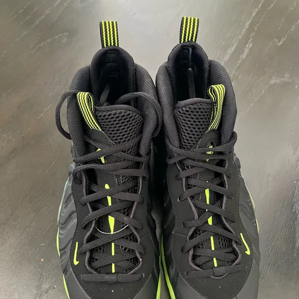 New NIKE Little Posite One GS 'Black Volt' - Image 4
