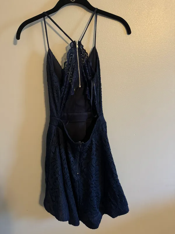 Blue formal Dress - Image 3