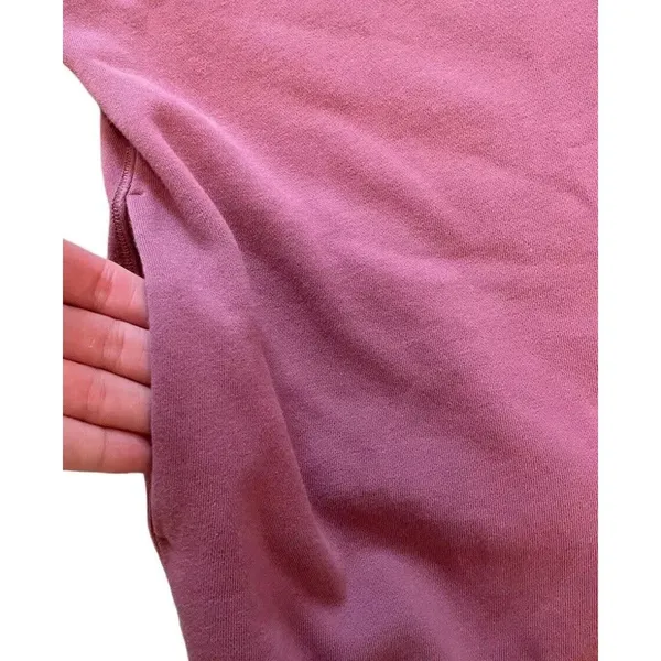 Lululemon Broken‎ Beats Sweatshirt Sweater Dress Size Medium Plumful Mauve - Image 8