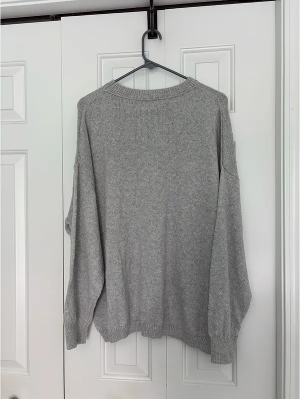 SheIn Gray Sweater - Image 2