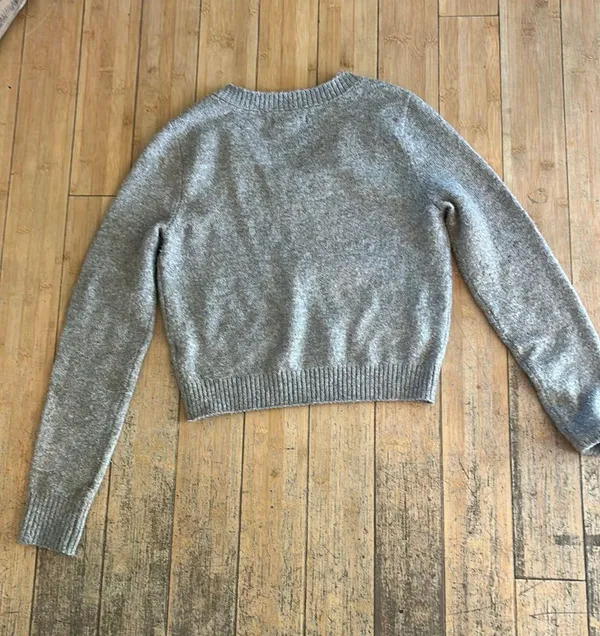 American Eagle Sweater XS Women’s V-Neck brown pullover - Image 2