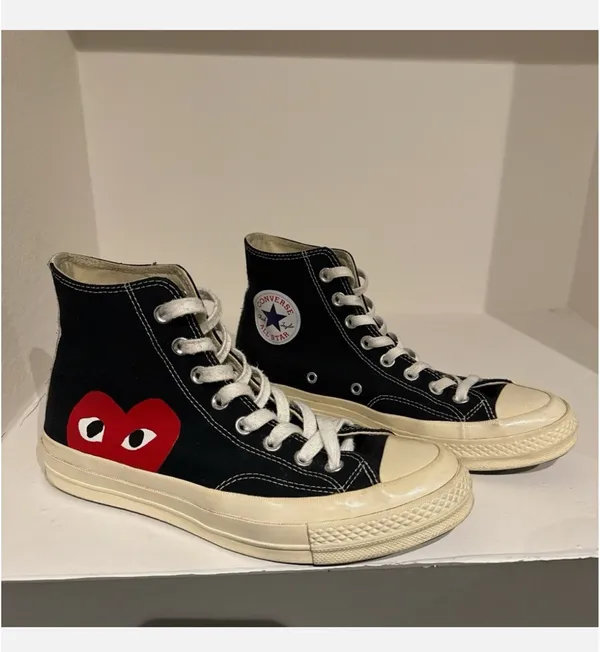 Converse Chuck Taylor Comme Des Garcons Play High Top Black - Image 4