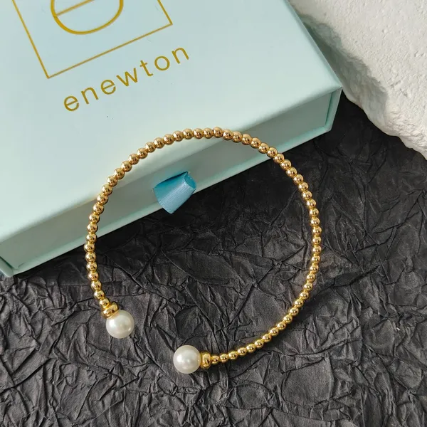 enewton pearl gold bracelet - Image 3